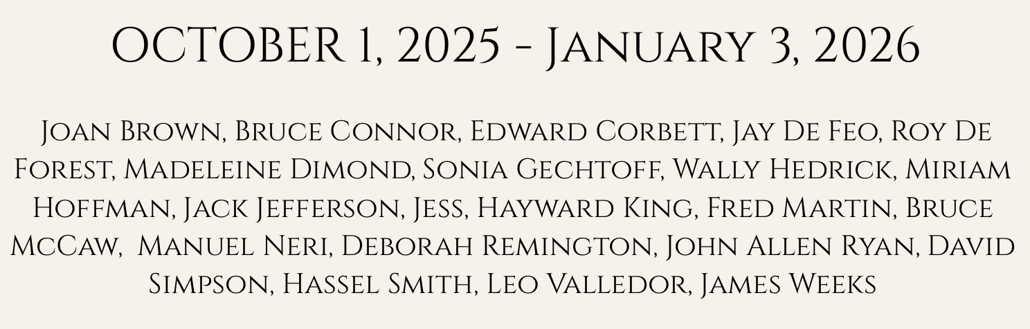 Lyrical Vision: The 6 Gallery Revisited 1954-1957 (October 1, 2025
